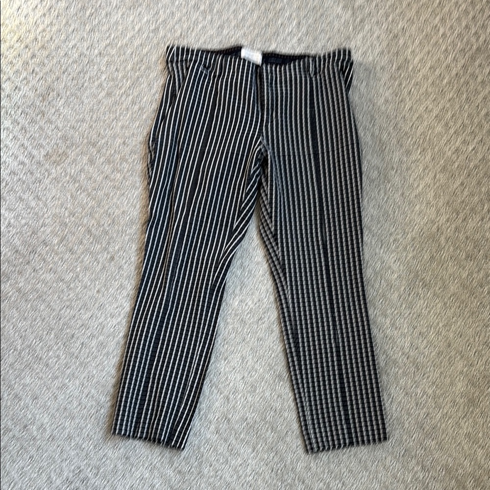 Anthropologie Slim Fit Pants - Black and White